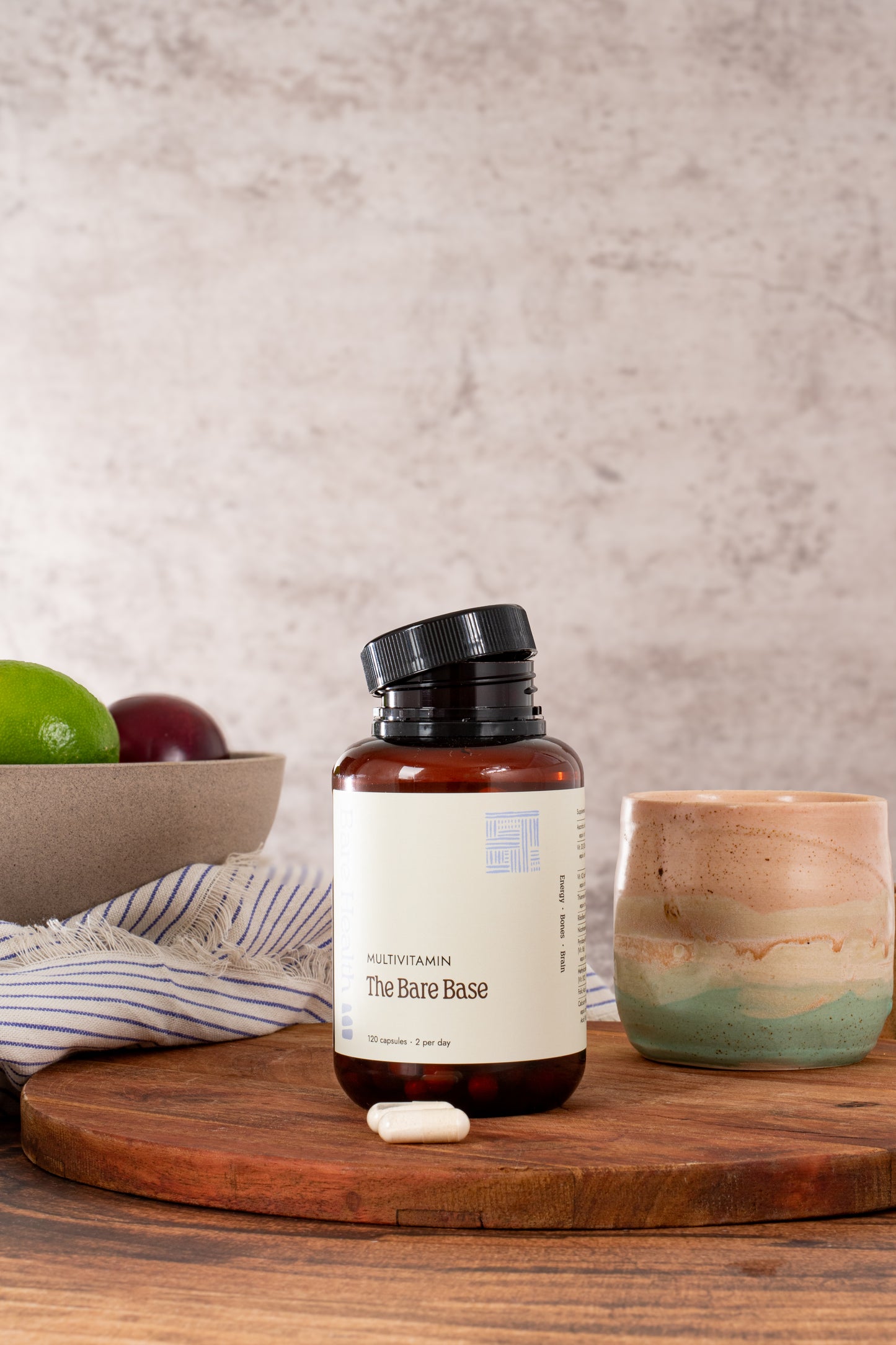 The Bare Base Multivitamin 120 Capsules