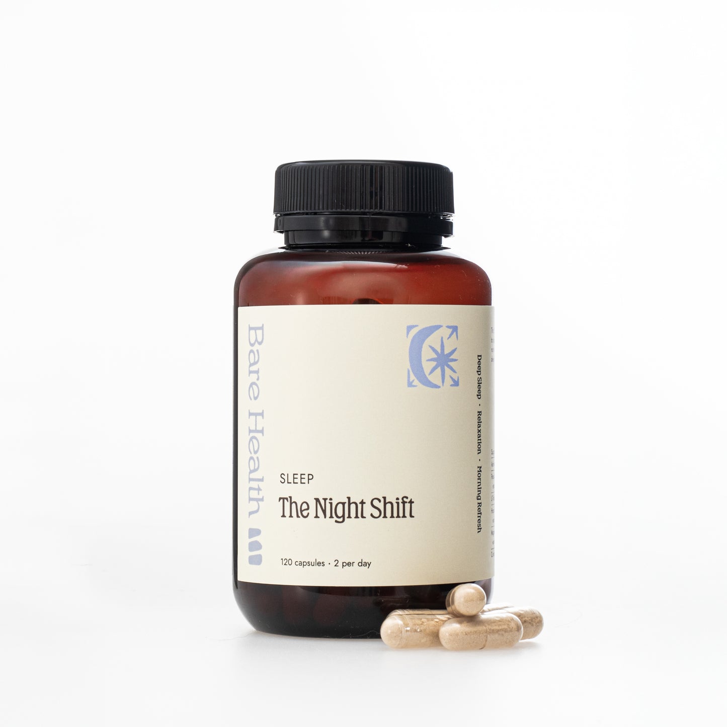 The Night Shift Sleep 120 Capsules