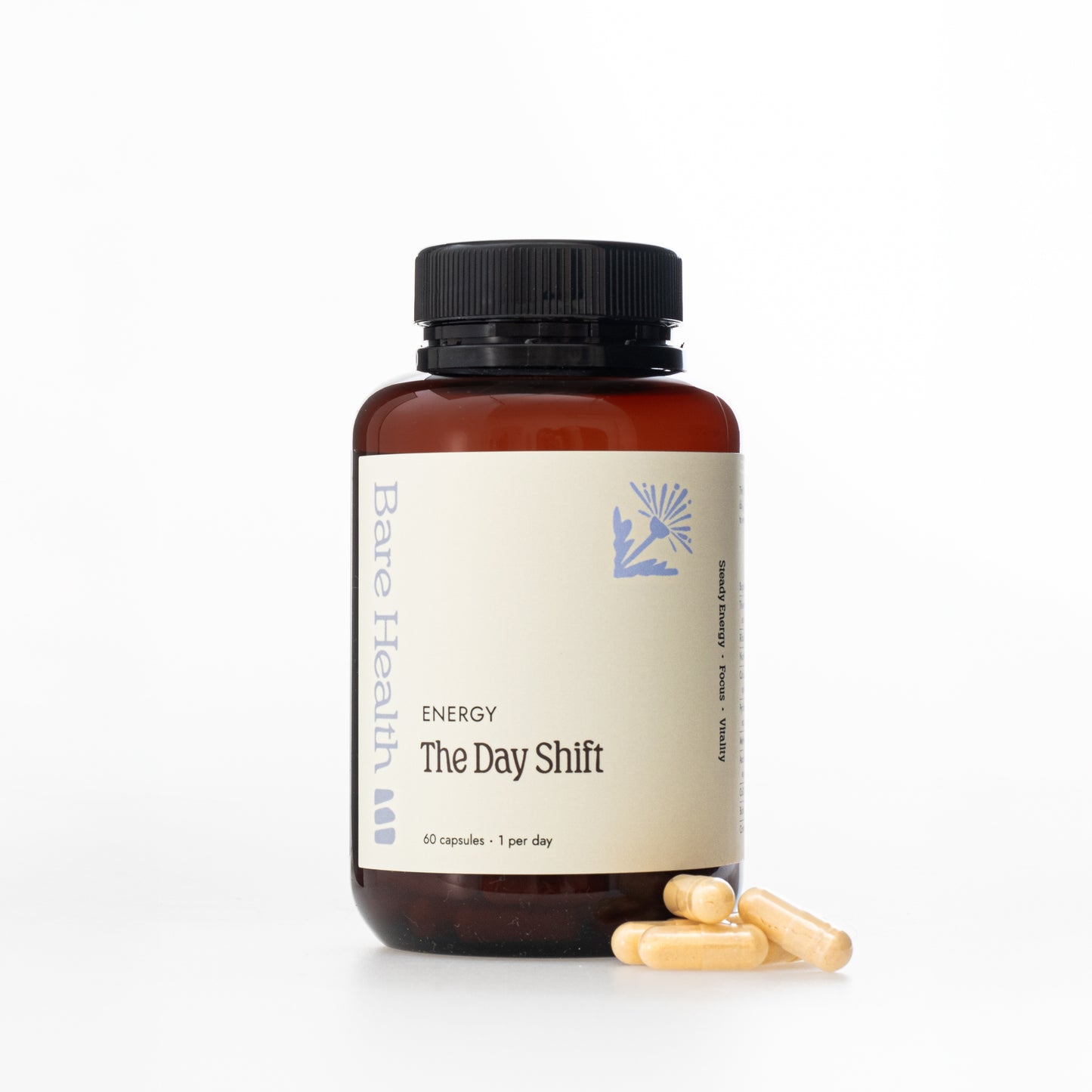 The Day Shift Energy 60 Capsules